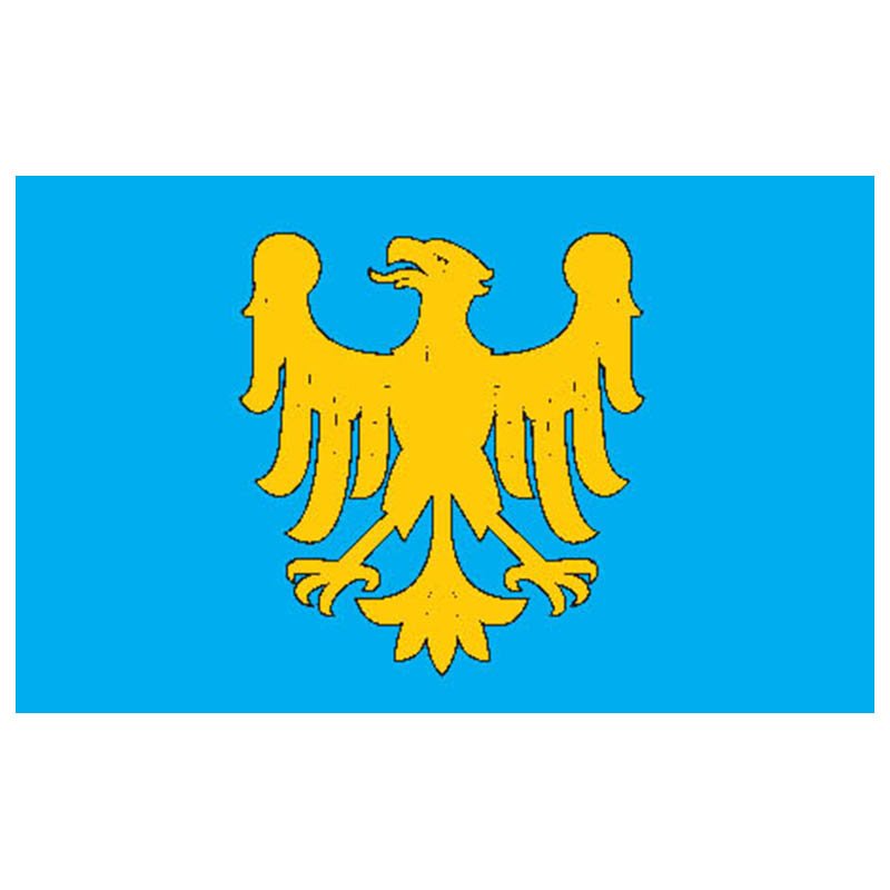 Slaskie Prov Flag N3500 A4 Photo Print