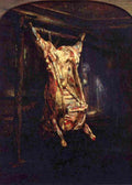Slaughtered Ox Rembrandt A4 Photo Print