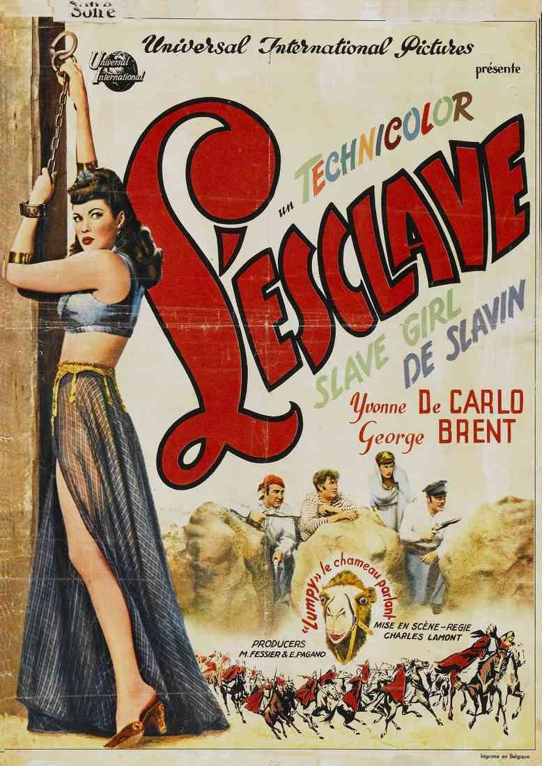 Slave Girl 1947 04 Film A4 Photo Print