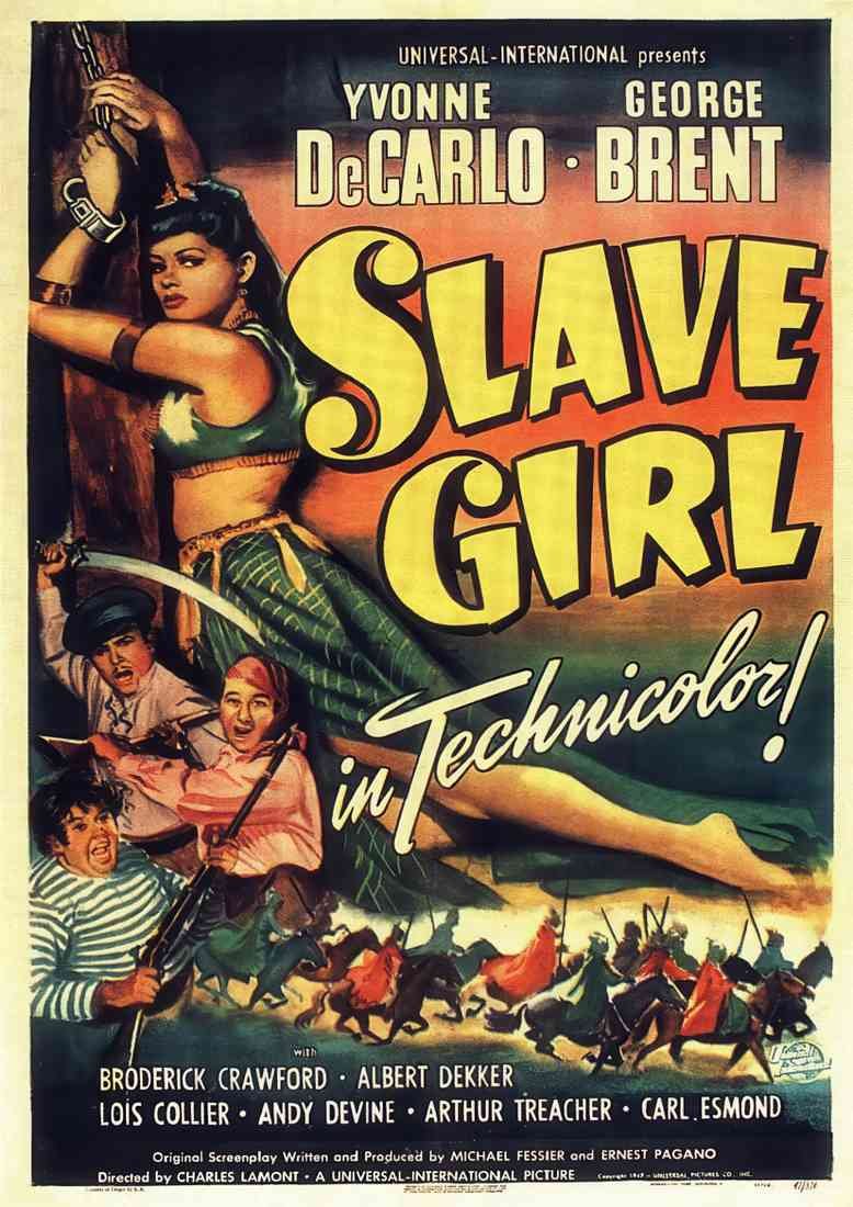 Slave Girl 1947 12 Film A4 Photo Print
