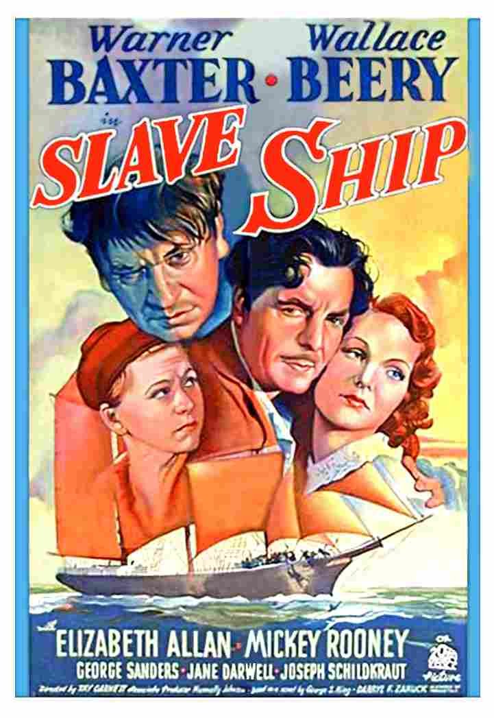 Slave Ship 1937 06  film star poster A4 Photo Print