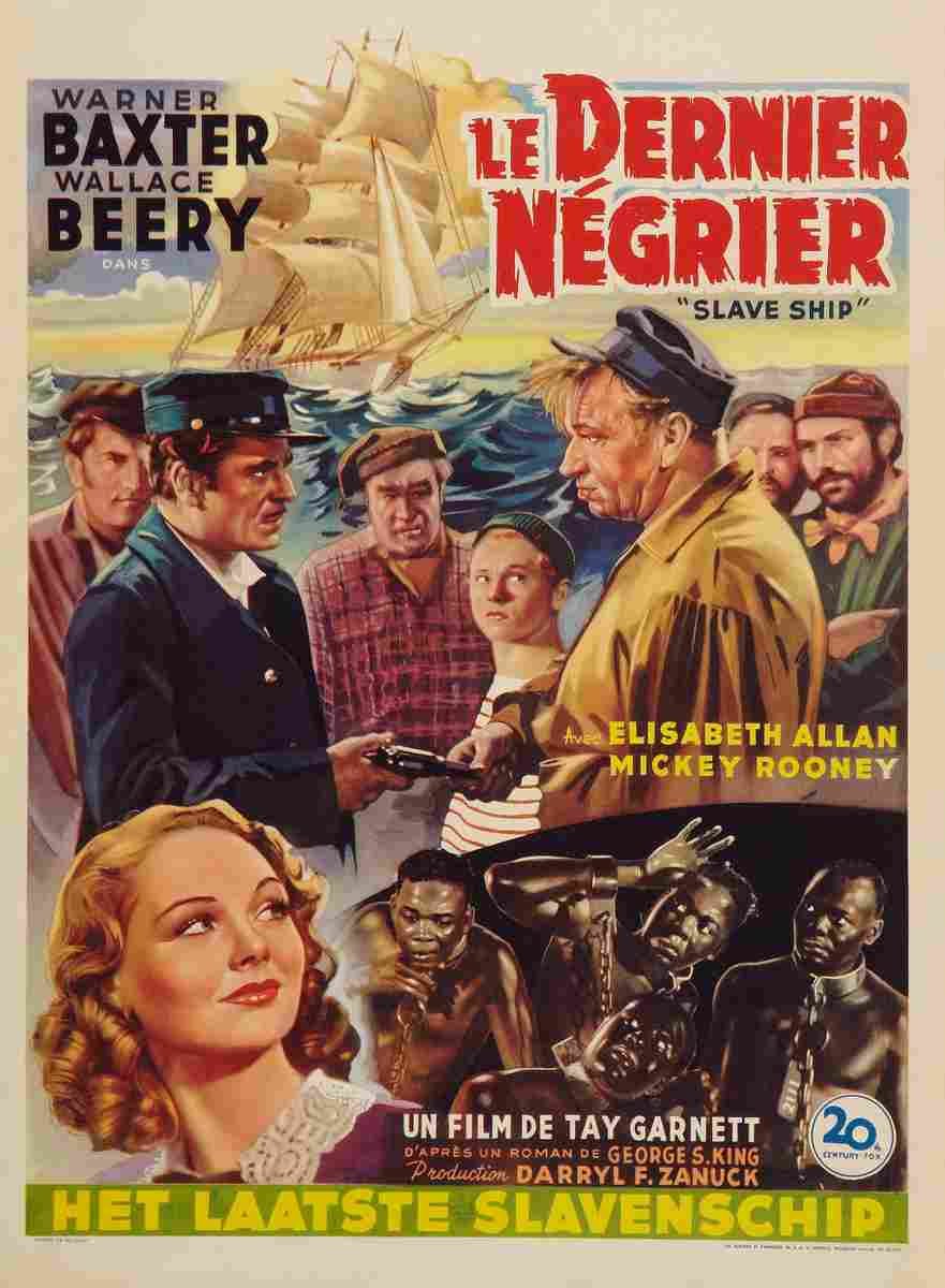 Slave Ship 1937 09  film star poster A4 Photo Print