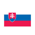 Slovakia Flag N1333 A4 Photo Print