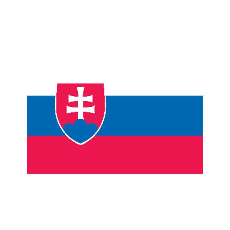Slovakia Flag N1333 A4 Photo Print
