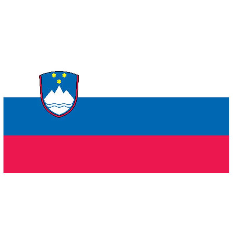 Slovenia Flag N1334 A4 Photo Print