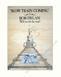 Slow Train Locomotive Vintage Retro Advert Poster A4 Photo Print
