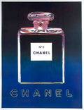 SmChanelBlueBlk Advert A4 Photo Print