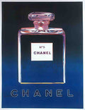 SmChanelBlueBlk Vintage Advert A4 Photo Print