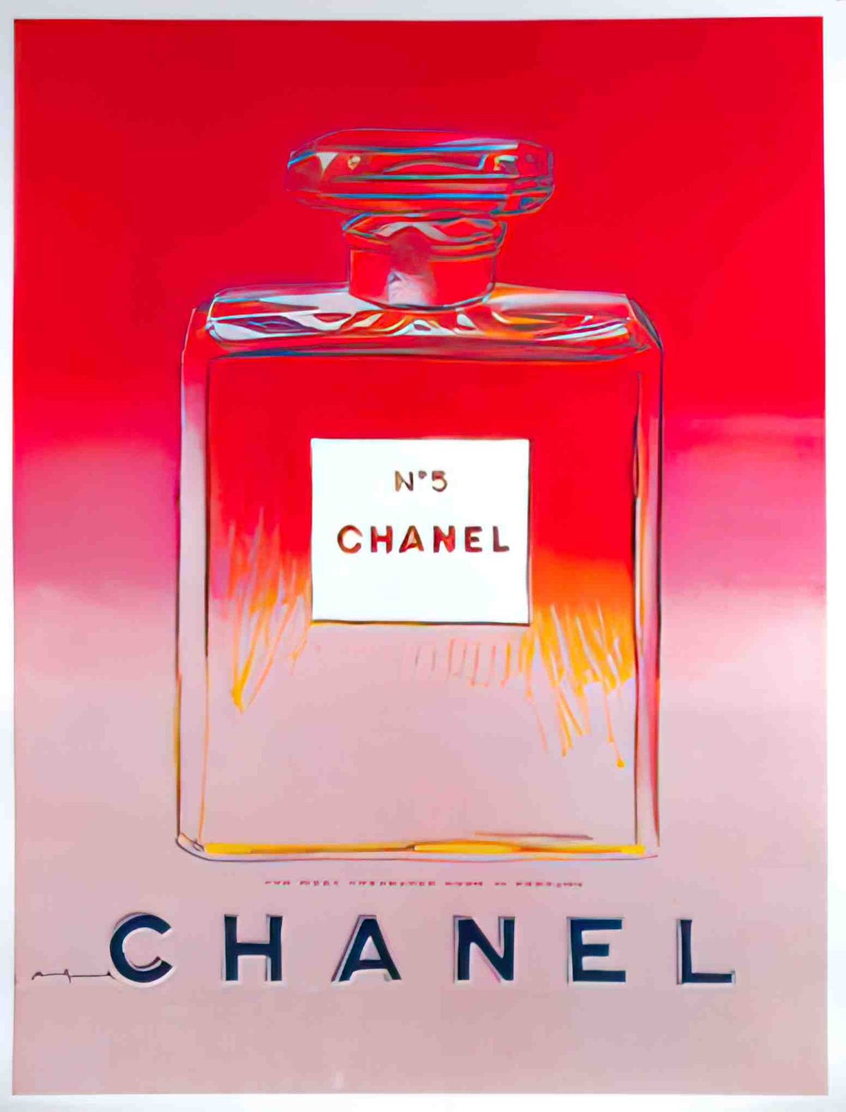 SmChanelRed Advert A4 Photo Print