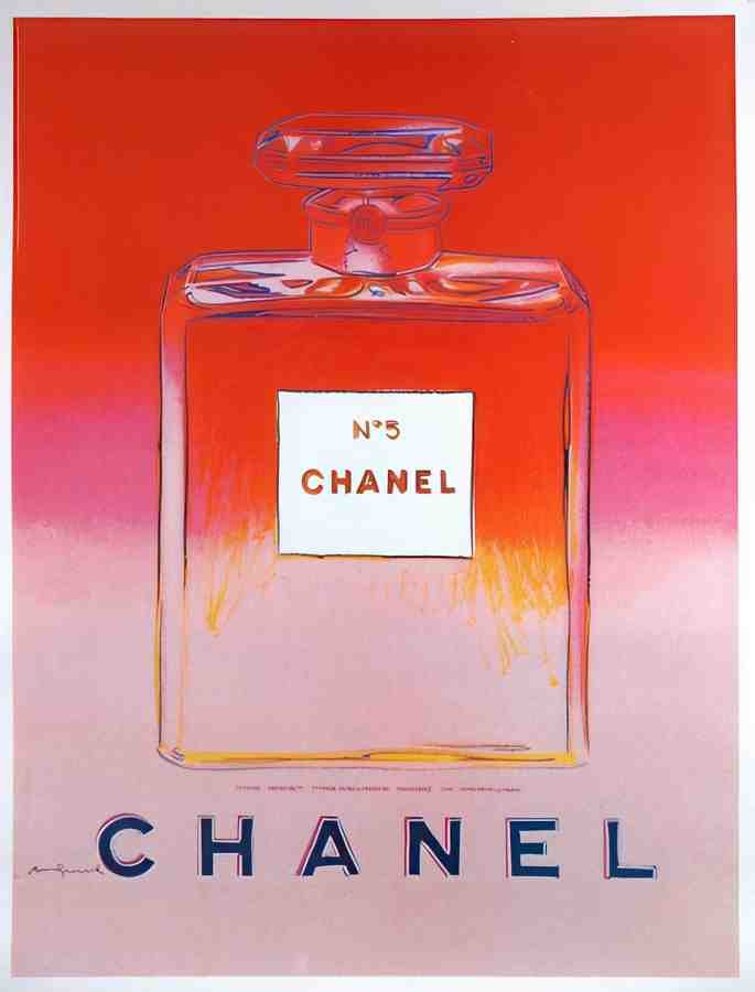 SmChanelRed Vintage Advert A4 Photo Print