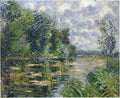 Small Arm Of The Seine Near Connelle 1921 A4 Photo Print