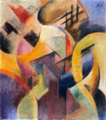 Small Composition I Franz Marc Abstract Art A4 Photo Print