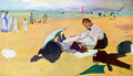Small Girls On The Beach Degas A4 Photo Print