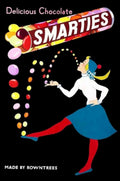 Smarties Circus Candy Vintage Retro Advert Poster A4 Photo Print