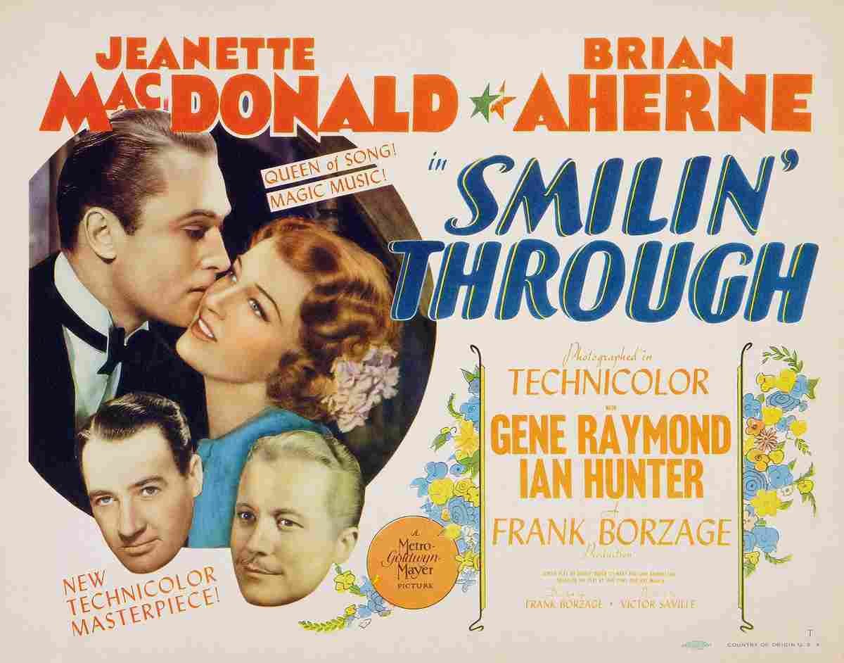 Smilin Through 1941 02  film star poster A4 Photo Print