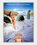 Smirnoff Nessie Vodka Vintage Retro Advert Poster A4 Photo Print