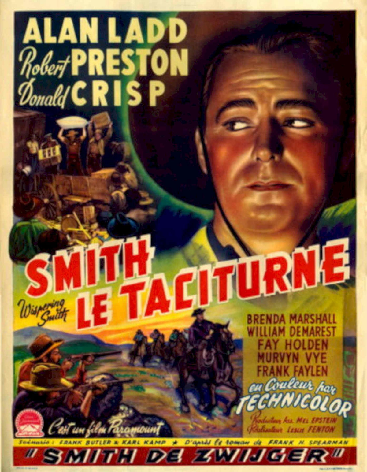 Smith Le Taciturne 1940s Vintage Retro Advert Poster