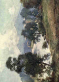 Smith William Abbotsford 1905 The Eildon Hills & River Tweed Vintage A4 Photo Print