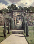 Smith William Abbotsford 1905 The Garden at Abbotsford A4 Photo Print
