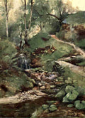 Smith William Abbotsford 1905 The Rhymers Glen A4 Photo Print