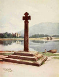 Smith William Scotland 1910 Inverary Cross & Castle A4 Photo Print
