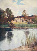 Smith William Sir Walter Scott 1913 Abbotsford from the Tweed Vintage A4 Photo Print