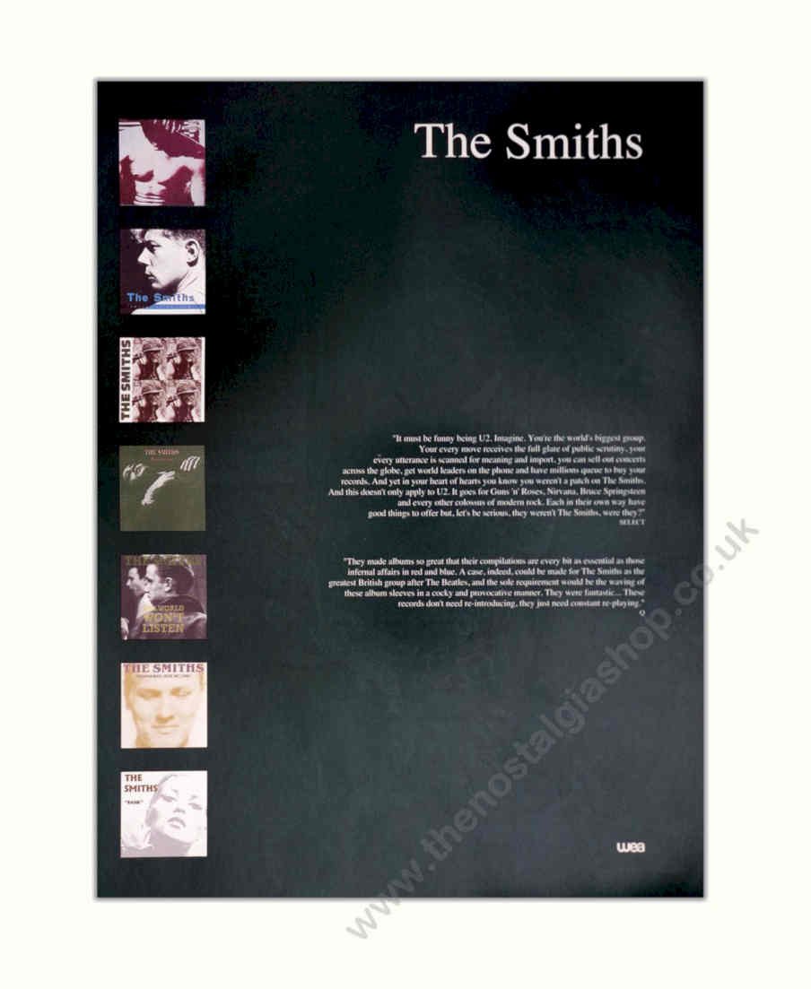 Smiths Queen Dead Vintage Retro Advert Poster A4 Photo Print