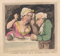 Smoked House Scolding GB Cartoon Vintage Retro Advert Poster