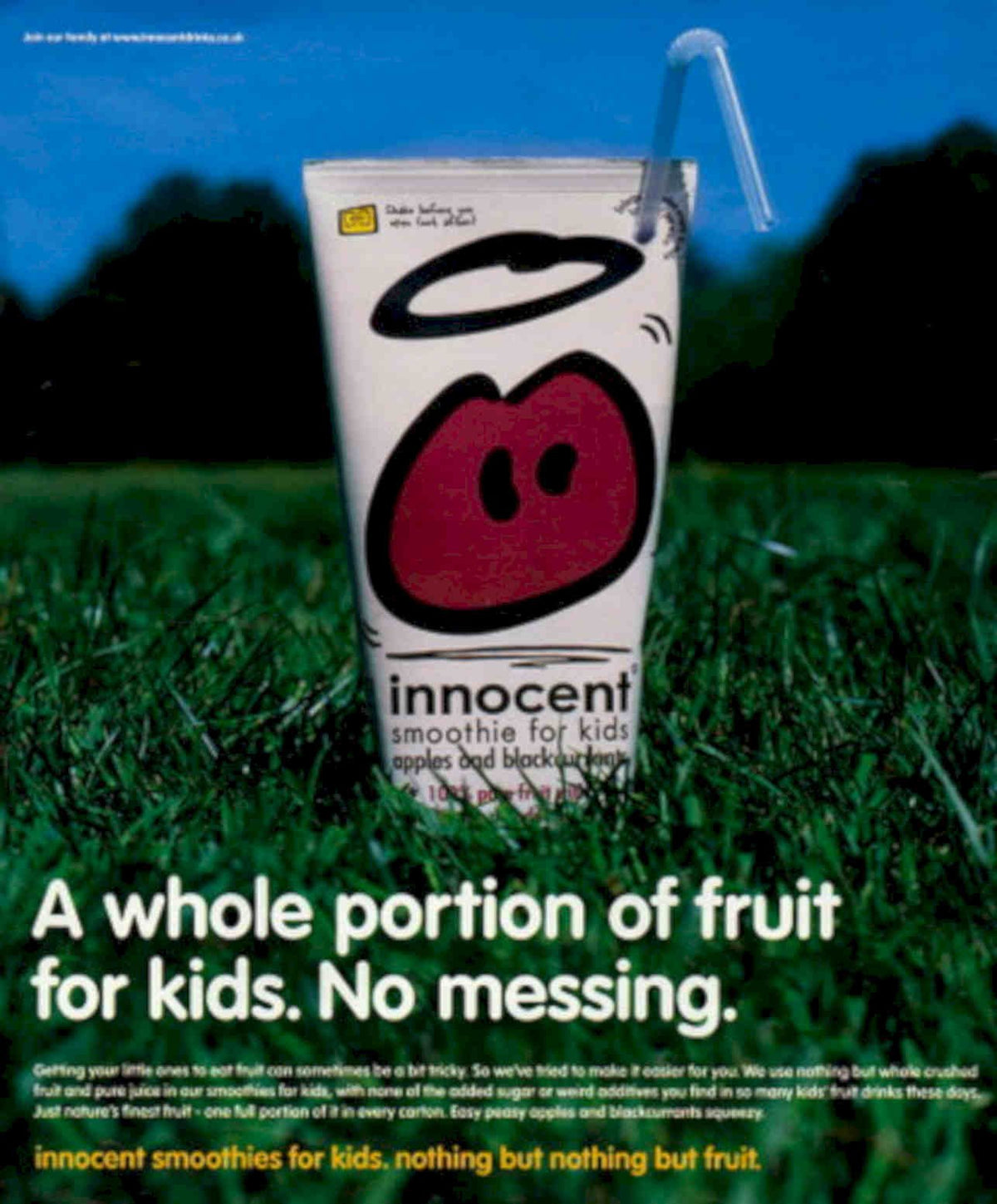 Smoothies Apple Fruit Vintage Retro Advert Poster A4 Photo Print