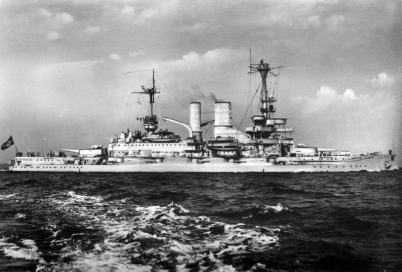 Sms Schleswig Holstein 3 A4 Photo Print