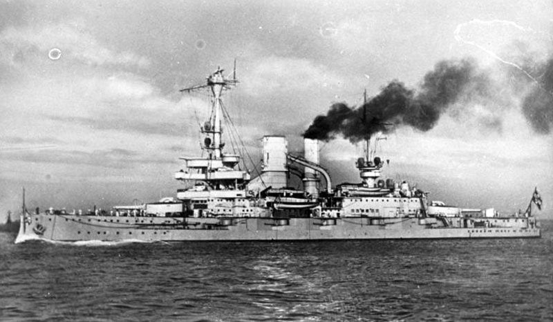 Sms Schleswig Holstein A4 Photo Print