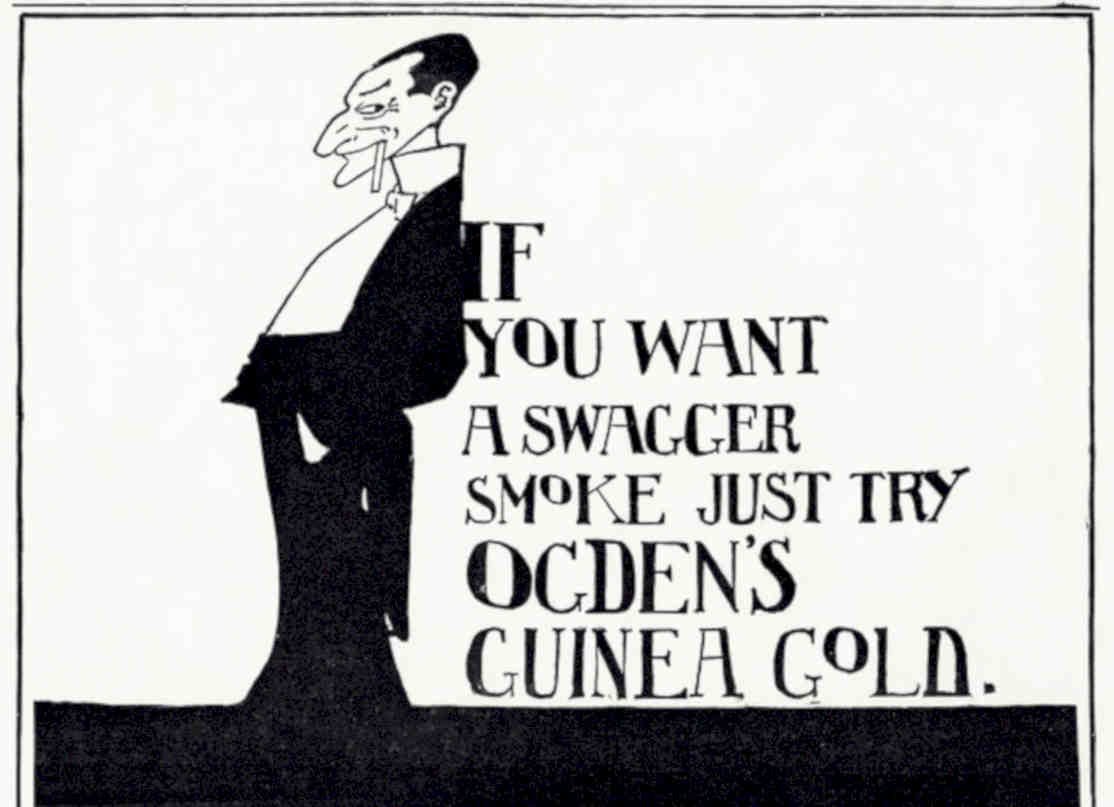 Smug Man Smoke Vintage Retro Advert Poster A4 Photo Print