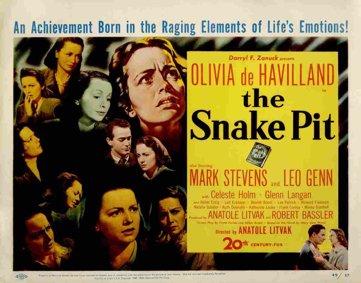 Snake Pit The 02  film star poster A4 Photo Print