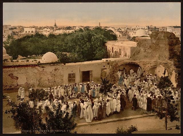 Snake charmer Tunis Vintage A4 Photo Print