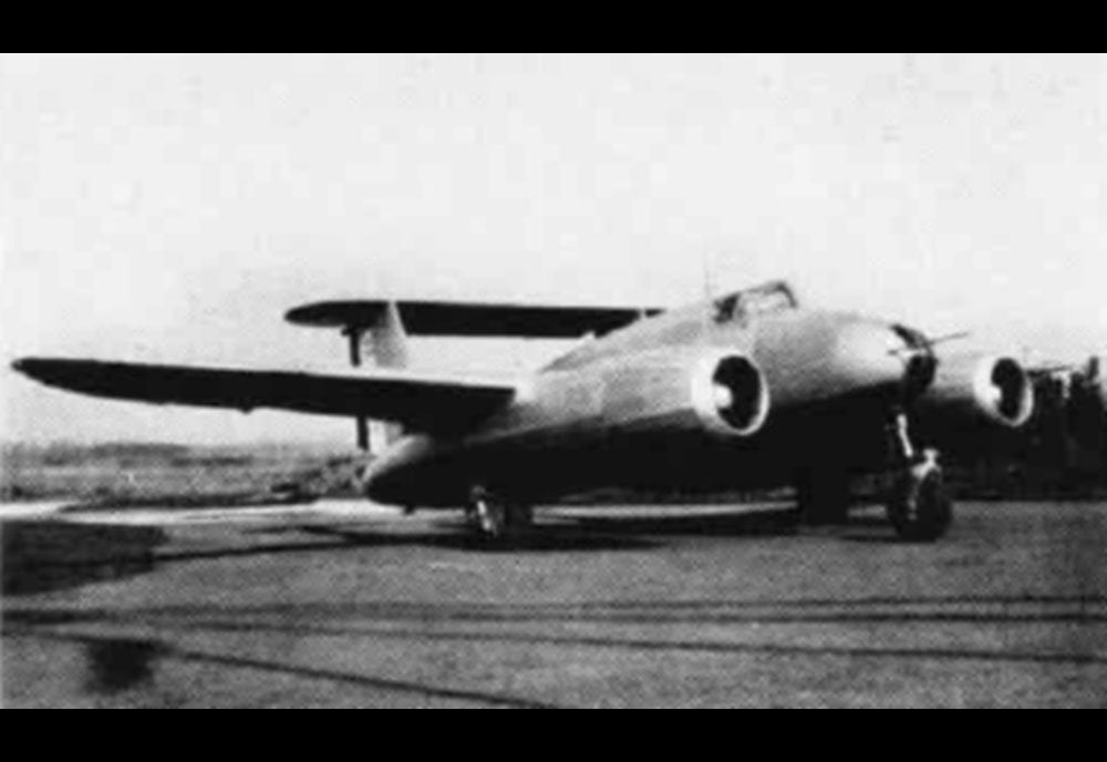Sncac Nc1071 Jet Powered Strike Aircraft Prototype France A4 Photo Print