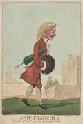 Snip Francois Hat GB Cartoon Vintage Retro Advert Poster