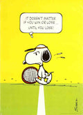 Snoopy Tennis Court 1 Vintage Retro Advert Poster A4 Photo Print