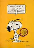 Snoopy Tennis Rocket Vintage Retro Advert Poster A4 Photo Print