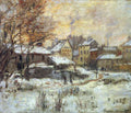 Snow At Sunset Argenteuil In The Snow Monet A4 Photo Print