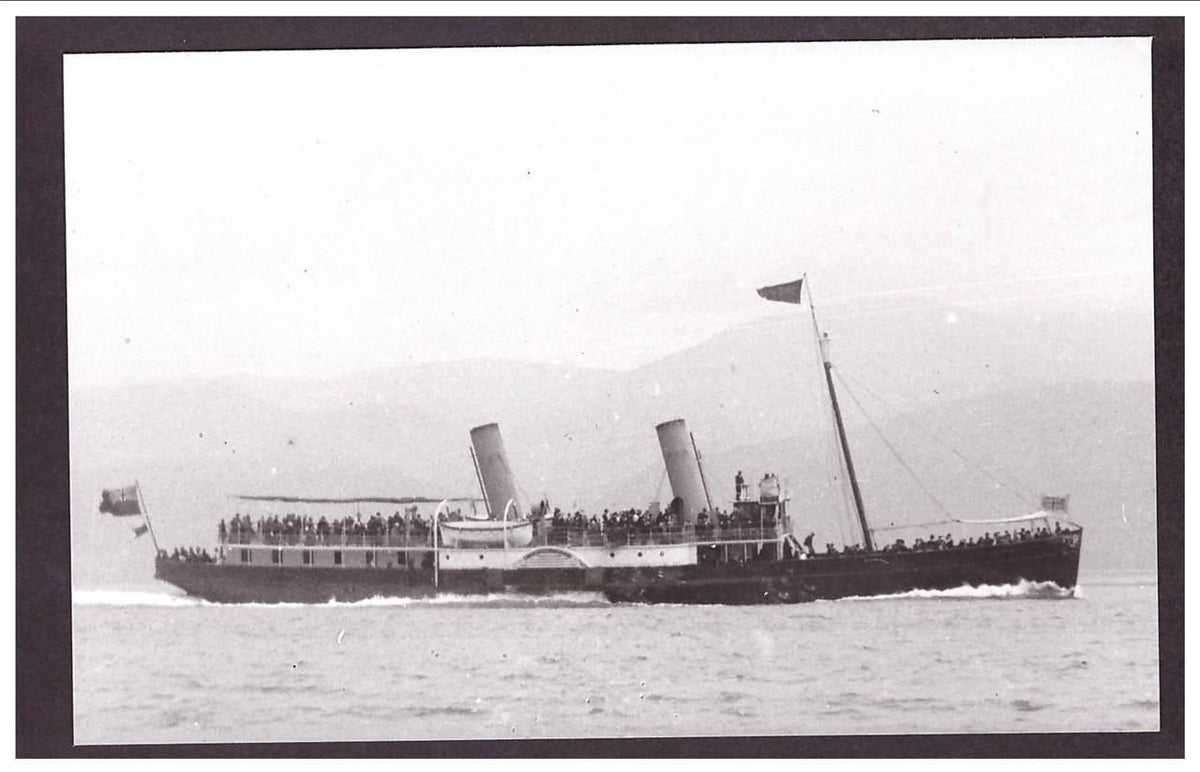 Snowdon Liverpool & North Wales Ss Co 1892 Steam ship A4 Photo Print