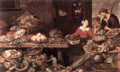 Snyders Frans Fruit And Vegetable Stall A4 Photo Print
