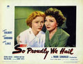  So Proudly We Hail 06 film star poster A4 Photo Print
