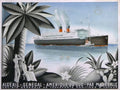Societe General De Tramsport Sud Amerca Art Deco A4 12X8 Aluminium A4 Photo Print