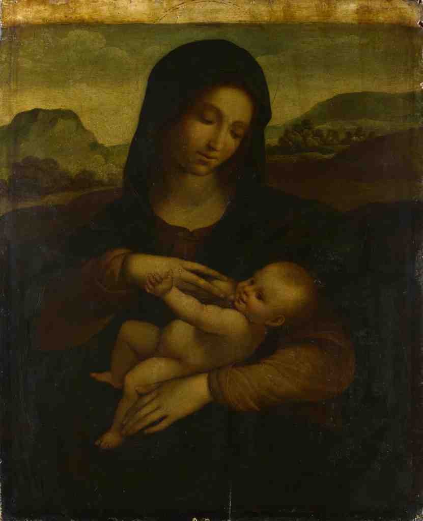 Sodoma The Madonna and Child A4 Photo Print