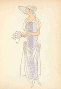 Soeurs David Gazette du Bon Ton 1921 Summer Gown 5 A4 Photo Print