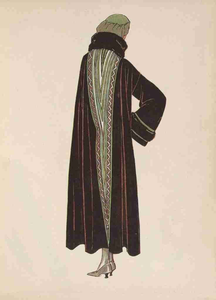 Soeurs David Gazette du Bon Ton 1922 Gown 5 A4 Photo Print