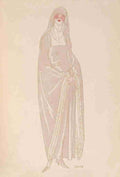 Soeurs David Gazette du Bon Ton 1922 Soeur Benedictine A4 Photo Print