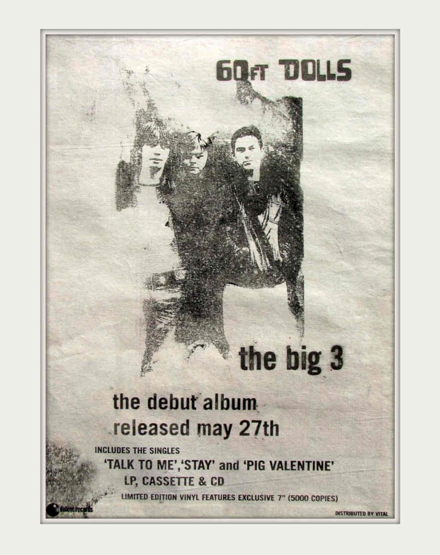 Soft Cell Big Vintage Retro Advert Poster A4 Photo Print