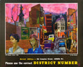 Soho Street Scene Vintage Retro Advert Poster A4 Photo Print