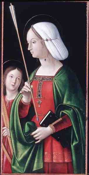 Solario Andrea St Ursula A4 Photo Print